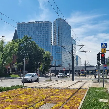 Bliska Wola Towers 1 Bedroom Lägenhet *