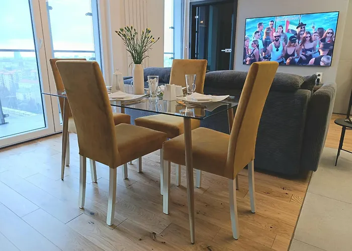 Apartment Bliska Wola Towers 1 Bedroom Warsaw