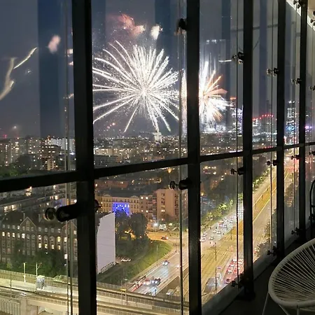 公寓 Bliska Wola Towers 1 Bedroom *