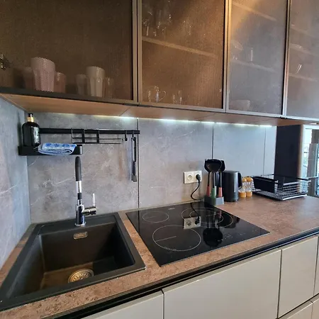 公寓 Bliska Wola Towers 1 Bedroom